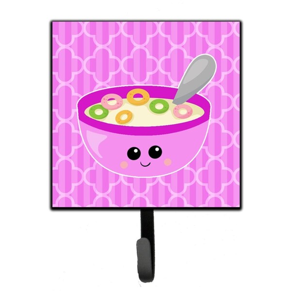 Carolines Treasures Pink Bowl of Cereal Leash or Key Holder BB7163SH4 - main